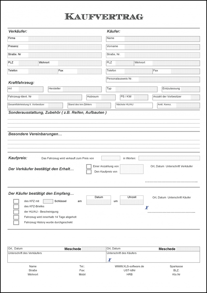 Kfz Kaufvertrag Privat Adac Kfz Kaufvertrag Privat Adac